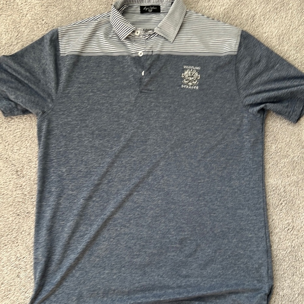 Byron Nelson- Whistling Straights Logo Golf Shirt- Size M